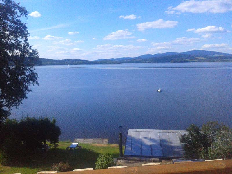 Urlaub Lipno Stausee, Ferienhaus Radslav Moldaustausee direkter See