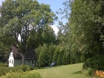 Oberer Bereich in Kobylnice mit Blick auf den See