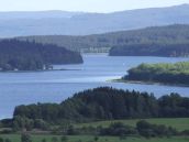 der obere Moldaustausee in Tschechien