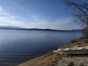 Angel Urlaub am Lipno Stausee Ferienhaus mit Ruderboot und Tiefkühlschrank
