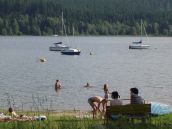 Bungalow für 2 Personen mit Hund am Lipno Stausee