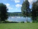 Bootsanleger Frymburk am Lipno Stausee