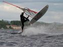 Surfen am Lipno Stausee